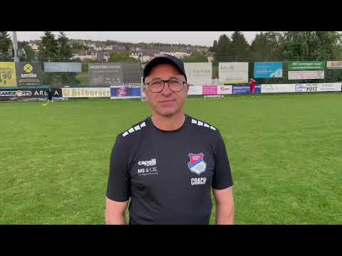 Thorsten Wörsdörfer, Trainer Sportfreunde Eisbachtal, nach dem 5:1 in Tarforst