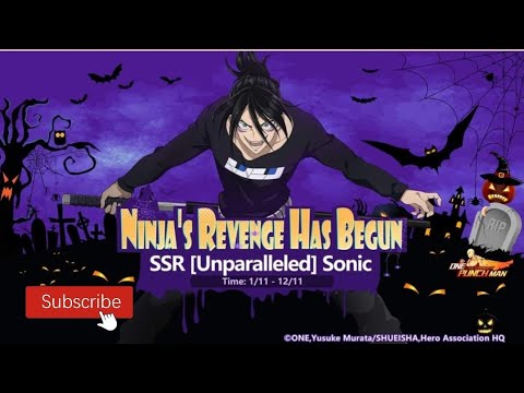 UNPARALLELED SONIC QUICK ANALYSIS "ONE PUNCH MAN: The Strongest"