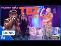 TEZ lần đầu viết RAP LOVE cùng Myra Trần kể về tình cũ Khi Cơn Mơ Dần Phai | Rap Việt Live Stage
