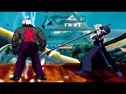 SHIN ONI AKUMA vs SEPHIROTH (Final Fantasy) - Must See Amazing ULTIMATE Fights!