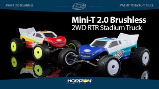 Losi Mini-T 2.0 V2 Brushless 1:18 RTR červená