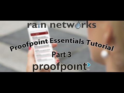 Proofpoint Essentials Tutorial Pt 3 Changing Domain Settings