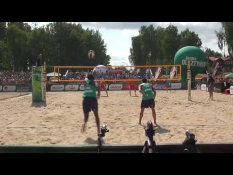 Evandro-Vitor Felipe vs Semenov-Koshkarev 1/16 WC Mazury 2013