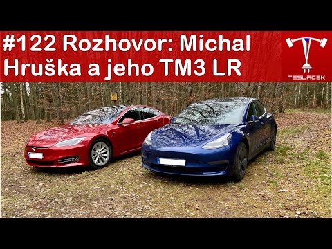 #122 🎤 Michal Hruška a jeho TM3 LR (2019) vs. TMS 75D (2017 H2) | BACINA.TV