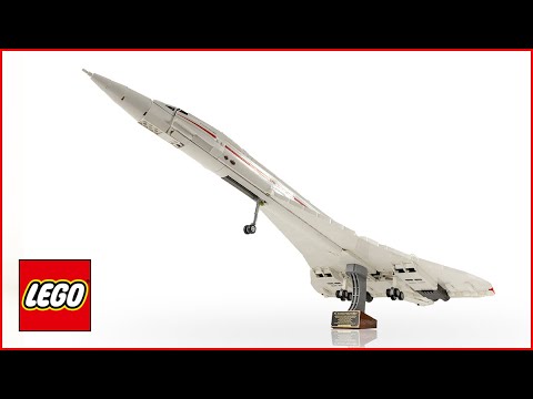 Vidéo LEGO Icons 10318 : Le Concorde
