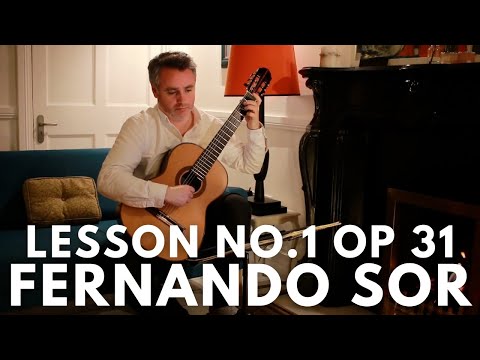 Lesson No 1, Op 31 by Fernando Sor. Matthew McAllister (Guitar).