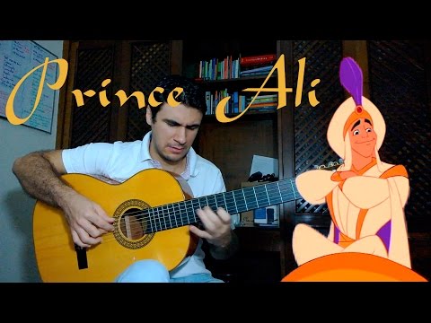 Prince Ali (Aladdin Disney) - Fingerstyle Guitar (Marcos Kaiser) #23