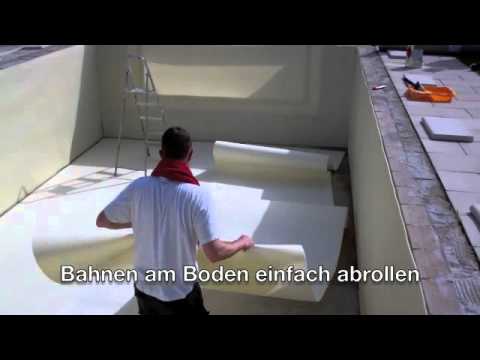 Pool selber bauen - Teil 1 - Isolier- und Polsterschaum