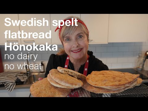 Delicious Swedish Spelt Flatbread - Hönökaka: No Wheat Or Lactose!