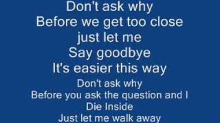 Vanessa Hudgens- don't ask why with lyrics
