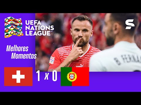 Gols e lances de Suíça x Portugal