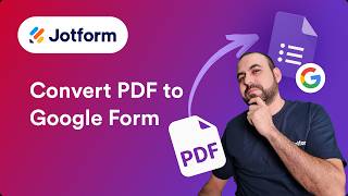 How to Convert PDF Documents to Google Form