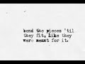 Dashboard Confessional - Ghost of a Good Thing (Lyrics)