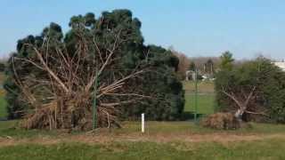 preview picture of video 'Cinder Ridge Golf course after tornado of 2013'