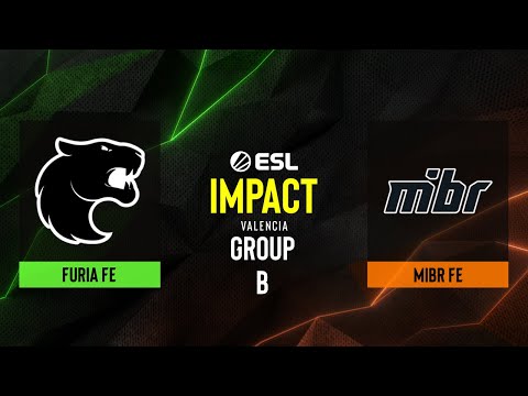 FURIA fe vs. MIBR fe - Map 1 [Mirage] - ESL Impact Valencia 2022 - Group B