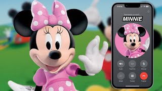 Llamada de Minnie Mouse para que tu Hijo/a se divierta