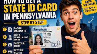 How to get a state ID card in Pennsylvania step by step