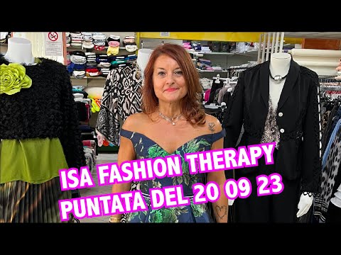 LO SCAMPOLO ISA FASHION THERAPY - Puntata N.206 🎥 Tessuti Sartoriali e Abbigliamento Moda 🇮🇹