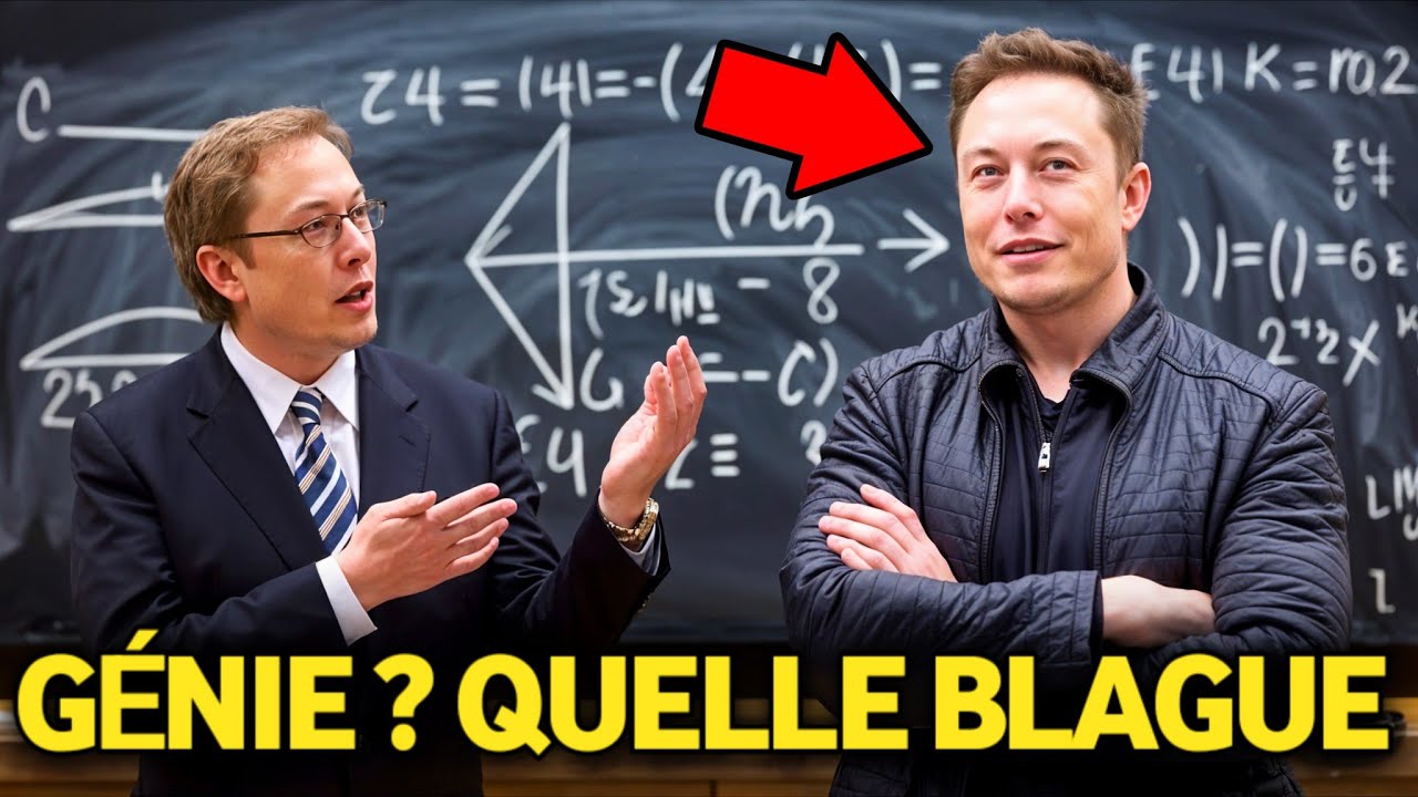Un prof de calcul tente d'humilier Elon Musk, mais il ignore qu'il est un génie des maths !