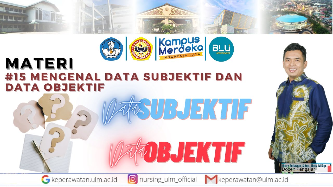 #15 Mengenal data subjektif dan data objektif