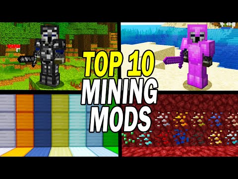 Top 10 Minecraft Mining Mods (Ore & Gemstone Mods #2)