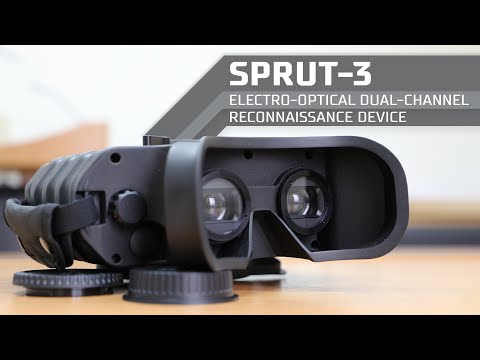 SPRUT-3 electro-optical dual-channel reconnaissance device