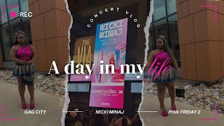 Nicki Minaj PINK FRIDAY 2 Concert Vlog {Detroit} 💓