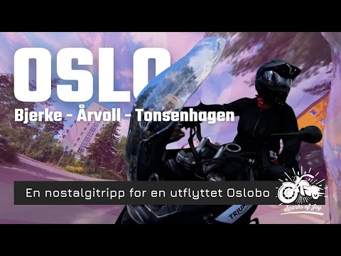 UT PÅ TUR - Nostalgitur i Oslo  del 1: Bjerke - Årvoll - Tonsenhagen. Del 1 #kjøreglede #nostalgi