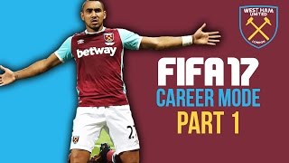 FIFA 17 Career Mode Gameplay Walkthrough Part 1 - WHO TO BUY & SELL ??? (West Ham) #Fifa17Career