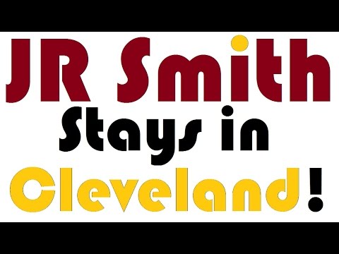 J.R. Smith signs 2-year contract with Cleveland!