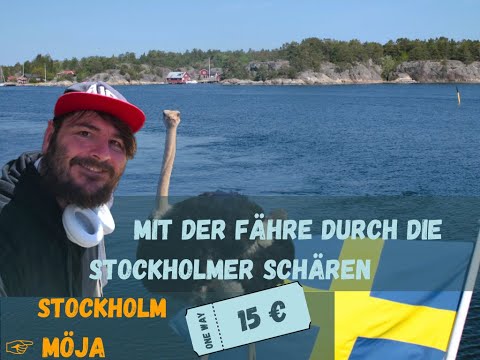 🚢Stockholmer SCHÄREN – Mit der ÖFFENTLICHEN FÄHRE  nach 📍Möja – Reisebericht & Praktische TIPPS
