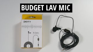Budget Lav Mic - Deity V.Lav Microphone Unboxing and Test
