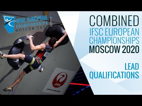 IFSC European Championships Moscow 2020 || Combined Lead qualifications