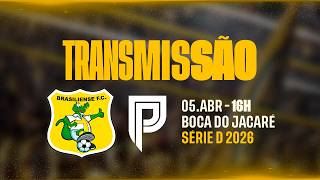 BRASILIENSE x PRIMAVERA/MT - BRASILEIRÃO SÉRIE D 2026 - PRIMEIRA RODADA - 05/04/2026