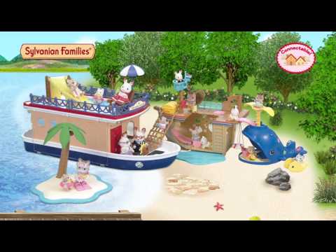 Epoch Sylvanian Families 5274 Šeimyninis 7 vietų minivenas video