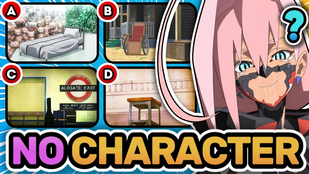 😱 I REMOVED the Characters! Can You Guess the Anime?🔥 ANIME Quiz