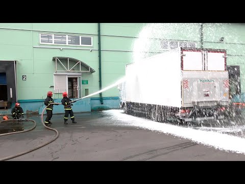 Учения МЧС прошли на «Белтаможсервис» видео