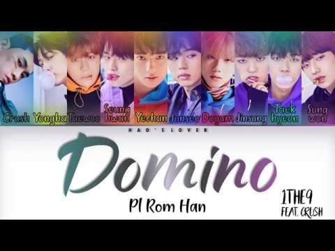 (POLSKIE NAPISY) 1THE9 (원더나인) - Domino (Feat. Crush) (Color Coded Lyrics Pl/Rom/Han)