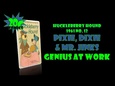 20C Comics: Pixie, Dixie & Mr. Jinks from Huckleberry Hound 1961 #12