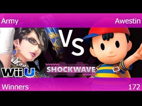SW 172 - SM BTB | Army (Bayonetta) vs FX | Awestin (Ness) Winners - Smash 4