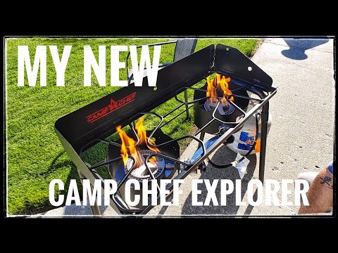 MY NEW CAMP CHEF EXPLORER WITH GRIDDLE | Setup & Test | 2021