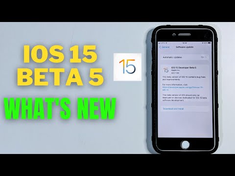 iOS 15 Beta 5 Released : New Features & Changes In 3 minutes