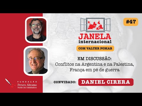 Janela internacional #47 | Conflitos na Argentina e na Palestina, França em pé de guerra