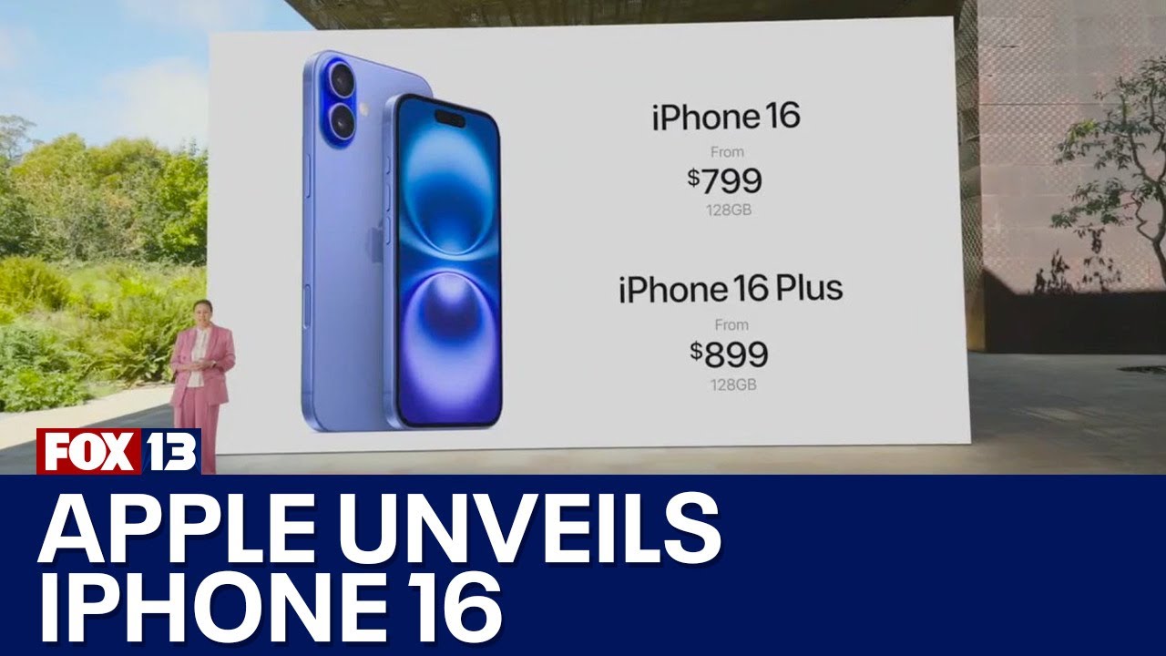 Apple unveils new iPhone 16 with AI capabilities | FOX 13 Seattle
