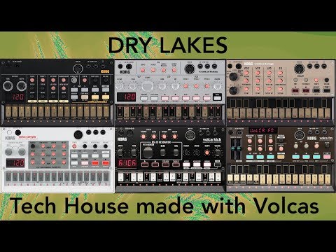 Volca Live Performance | Making a Tech House Track