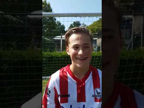 Bekerwedstrijd uit SKV JO17 1