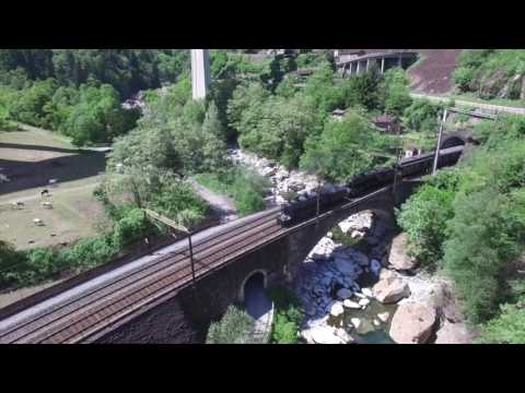 Linea ferroviaria del San Gottardo Die Gotthardbahn Gotthard railway