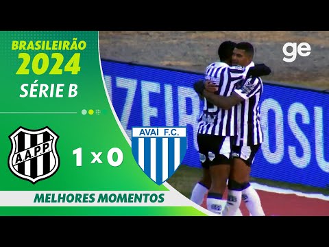 Gols e lances de Ponte Preta x Avaí