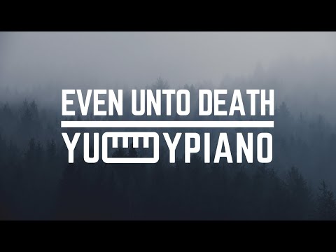 [Piano + Lyrics] Audrey Assad - Even Unto Death Lyrics MR Instr Instrumental Karaoke