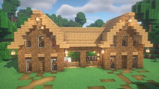 Minecraft: How To Build A Big House